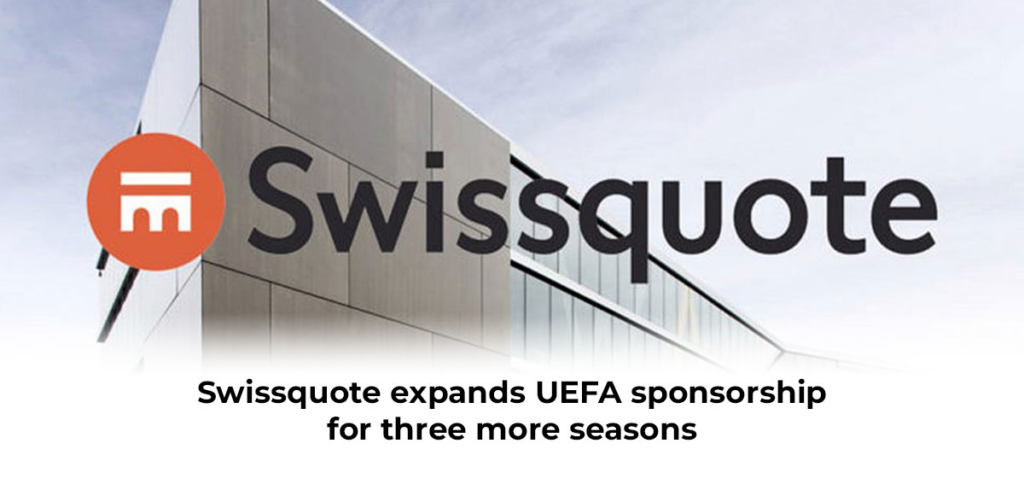 Swissquote expands UEFA sponsorship for three more seasons